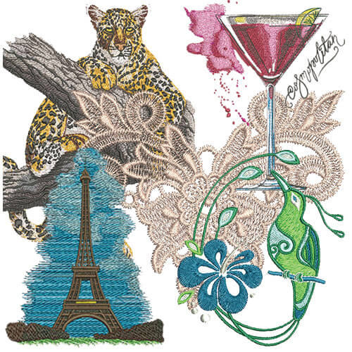 Detailed Machine Embroidery Designs