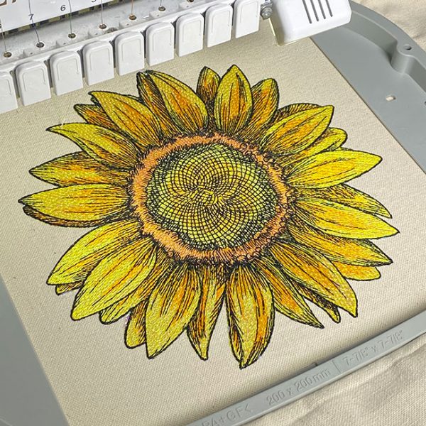 Advanced embroidery digitizing lesson artwork
