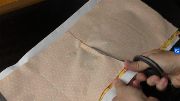 cutting fabric for face masks