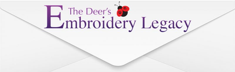 Embroidery Legacy Newsletter