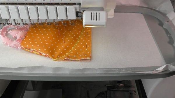 sewing tack down stitches