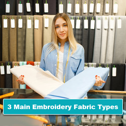 Main Machine Embroidery Fabric Types