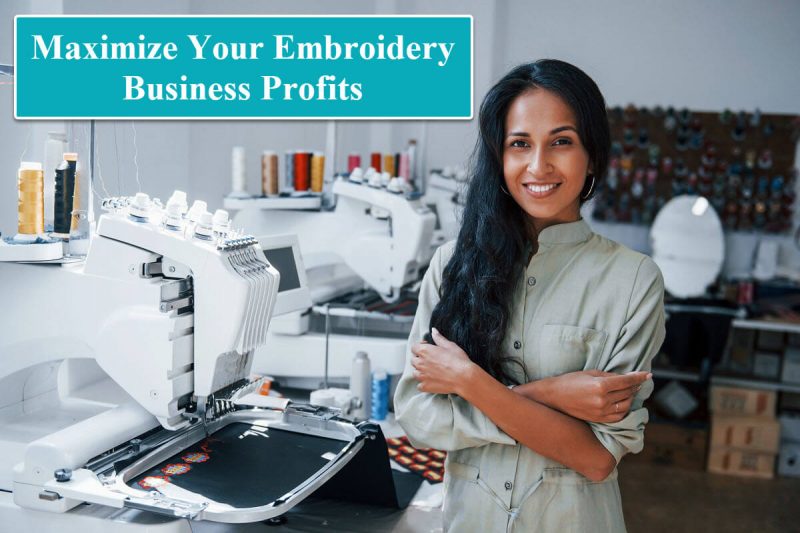 embroidery business owner