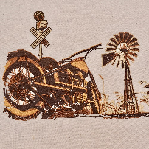 Motorcycle Large Legacy Collection Design