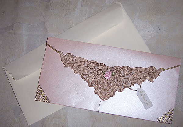 lace envelope