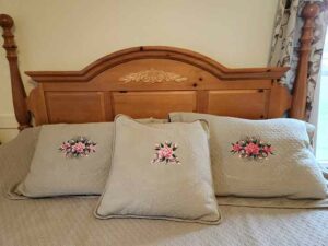 English rose pillows