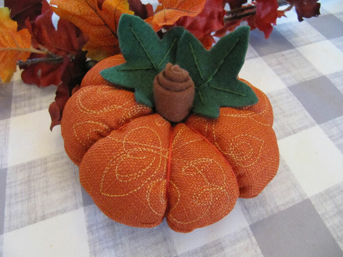 art deco pumpkin