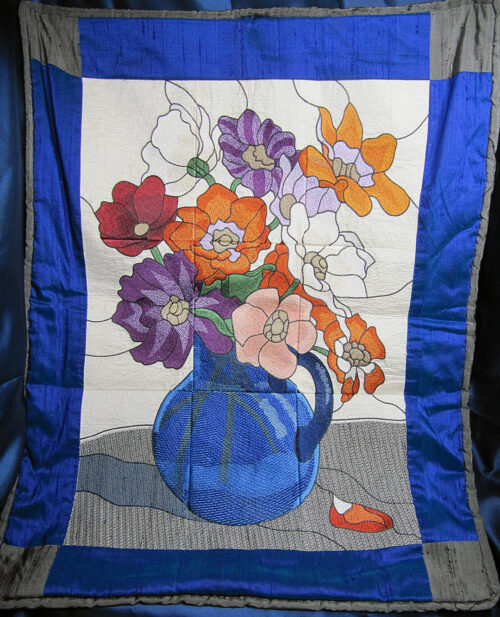 picture perfect floral vase wallhanging