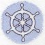 ship wheel embroidery design