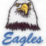 eagles embroidery design