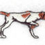 hound dog embroidery design