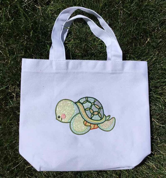 mylar turtle bag