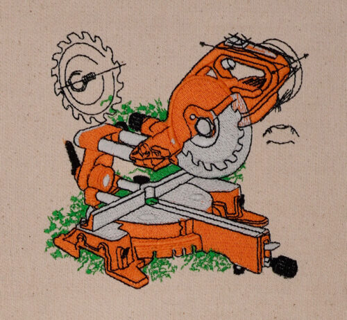 miter saw embroidery design