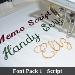 Font Pack 1 - Script