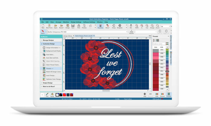Hatch Embroidery Organizer Software
