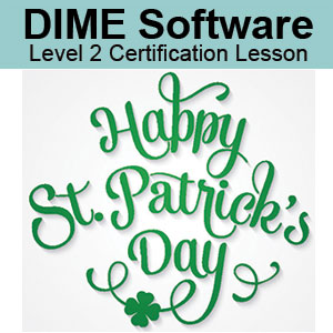 DIME Software Digitizing Certification