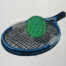 tennis racket and ball embroidery design