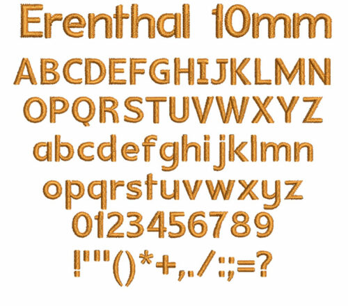 Erenthal 10mm Font 1