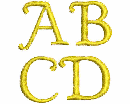 Gold Plated 20mm Font 2