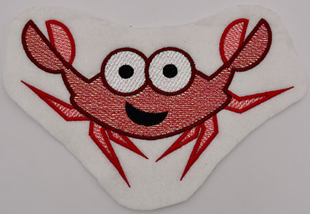 mylar crab