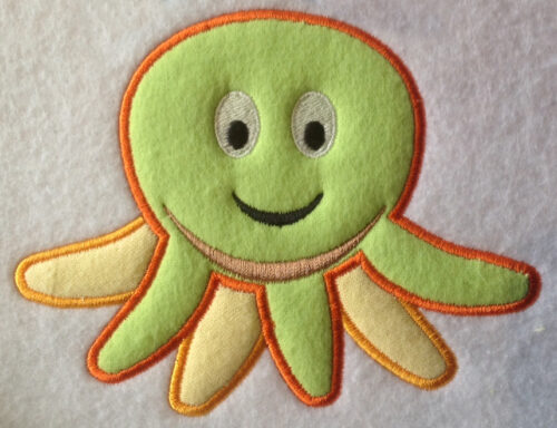 octopus embroidery design