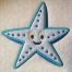 starfish embroidery design