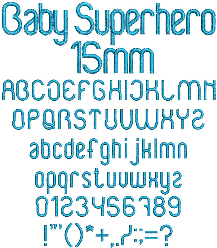 BabySuperhero15mm