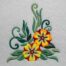Bunch of flowers 5 embroidery design