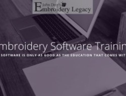 Machine Embroidery Software Training