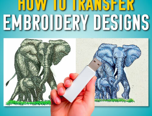 Embroidery Made Simple: Transferring Embroidery Designs from Computer to Machine