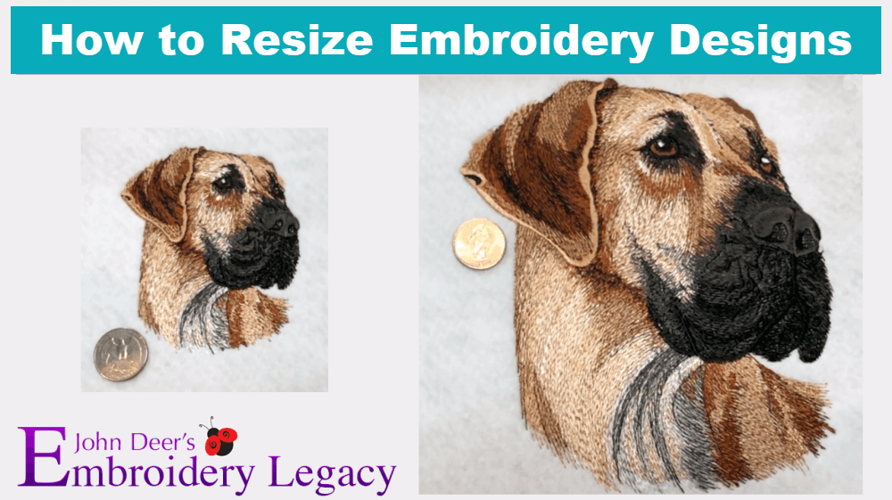 How to Resize Embroidery Designs