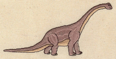 Embroidery Design: Dinosaur Brontosaurus 5.00w X 2.50h