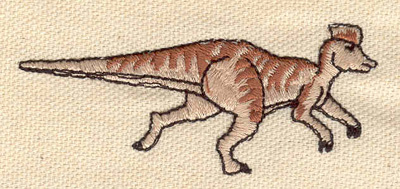 Embroidery Design: Dinosaur 2.83w X 1.22h