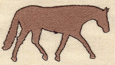 Embroidery Design: Horse2.94w X 1.54h
