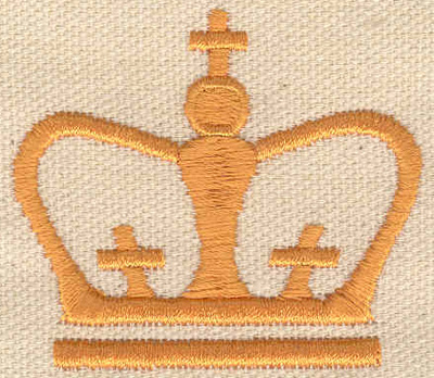Embroidery Design: Crown 2.10w X 1.80h