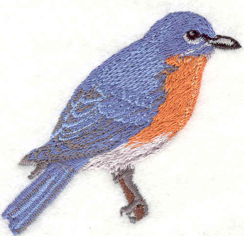 Embroidery Design: Blue Bird 2 2.25w X 2.48h