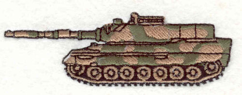 Embroidery Design: Tank 2 1.04w X 3.27h