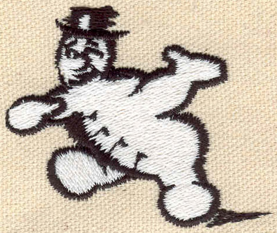 Embroidery Design: Snowman 2.30w X 1.89h