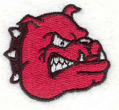 Embroidery Design: Bulldog I1.55" x 1.72"