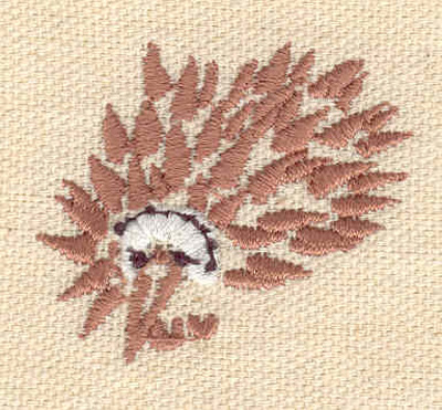 Embroidery Design: Hedgehog 1.63w X 1.42h