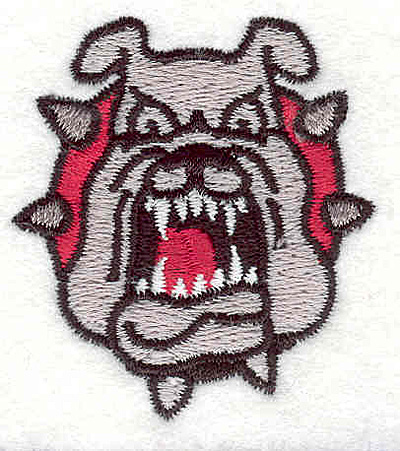 Embroidery Design: Bulldog K2.06" x 1.53"