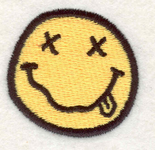 Embroidery Design: Smiley Face 151.55"x1.59"