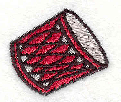 Embroidery Design: Drum 1.39" X 1.54"