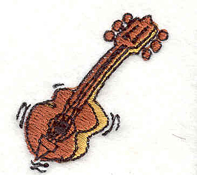 Embroidery Design: Guitar 1 1.45" X 1.39"
