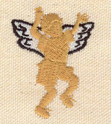 Embroidery Design: Angel 1.37w X 1.81h