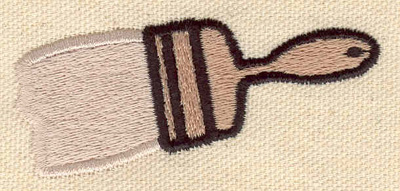 Embroidery Design: Paint brush 2.84w X 1.24h