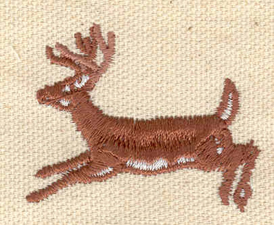 Embroidery Design: Deer A1.76w X 1.42h