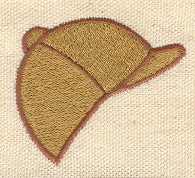 Embroidery Design: Jockey's cap 2.06w X 1.81h