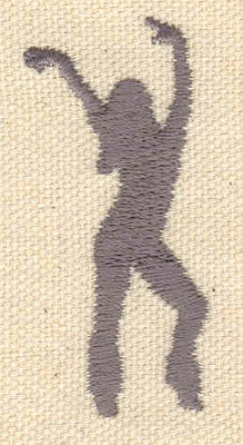 Embroidery Design: Dancer G 0.96w X 2.13h