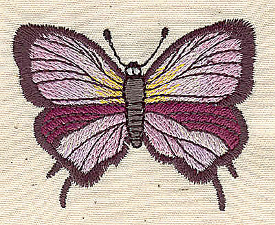 Embroidery Design: Butterfly 2.23w X 1.75h